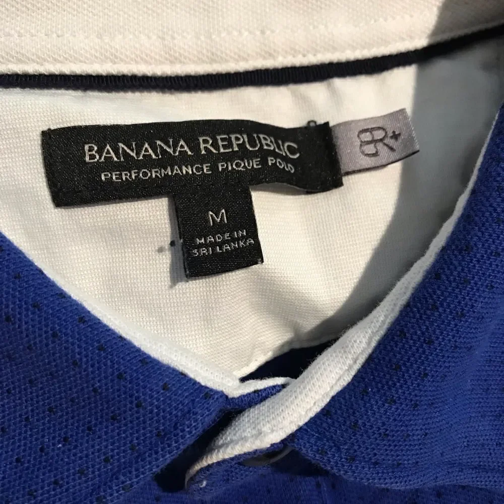 Banana republic size medium short sleeved polo excellent condition